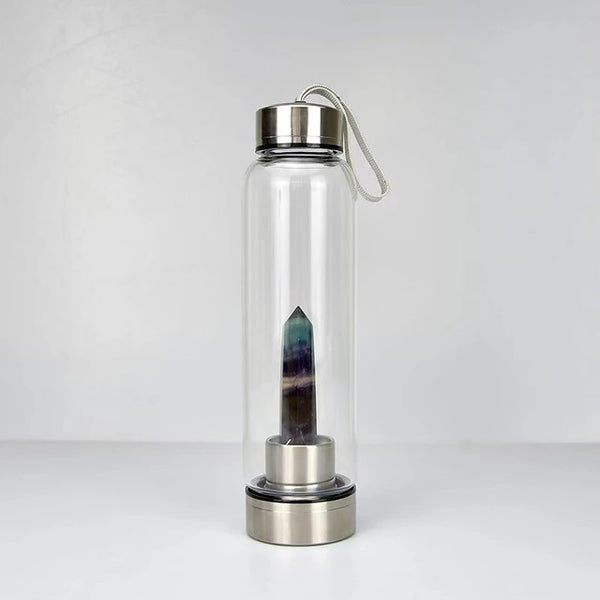 Crystal and Gemstone Drink Bottles