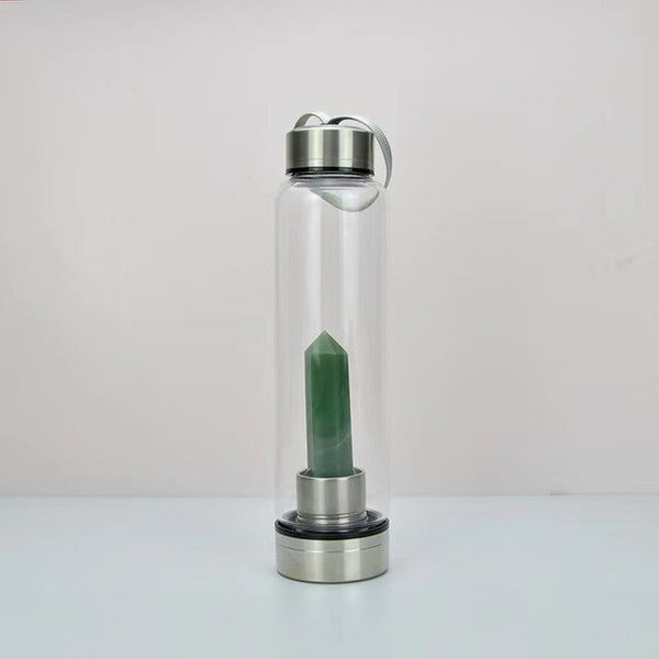 Crystal and Gemstone Drink Bottles
