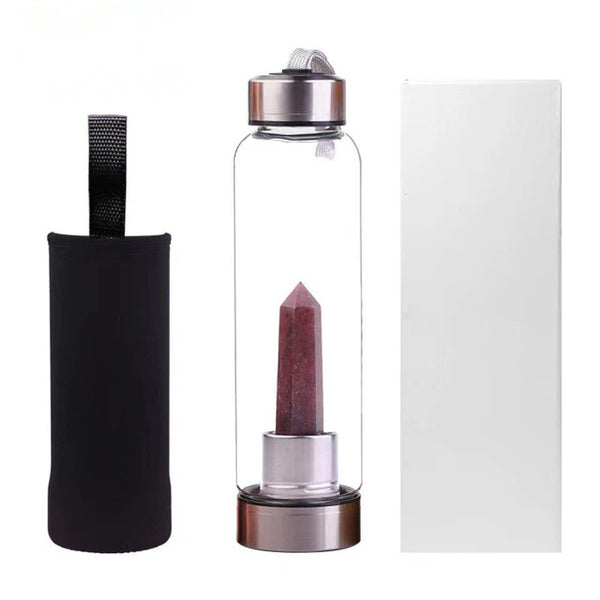 Crystal and Gemstone Drink Bottles