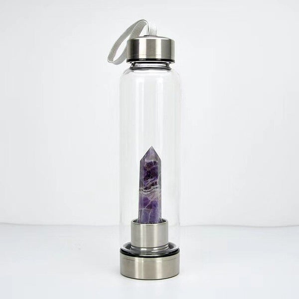 Crystal and Gemstone Drink Bottles