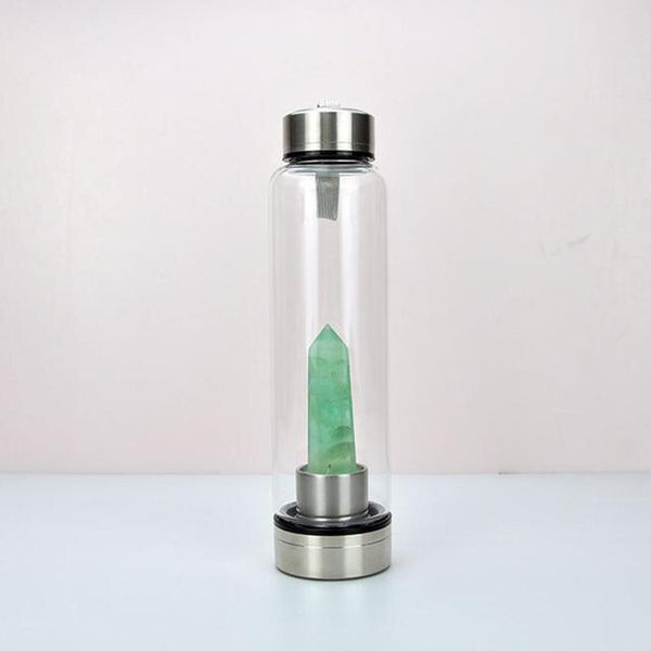 Crystal and Gemstone Drink Bottles