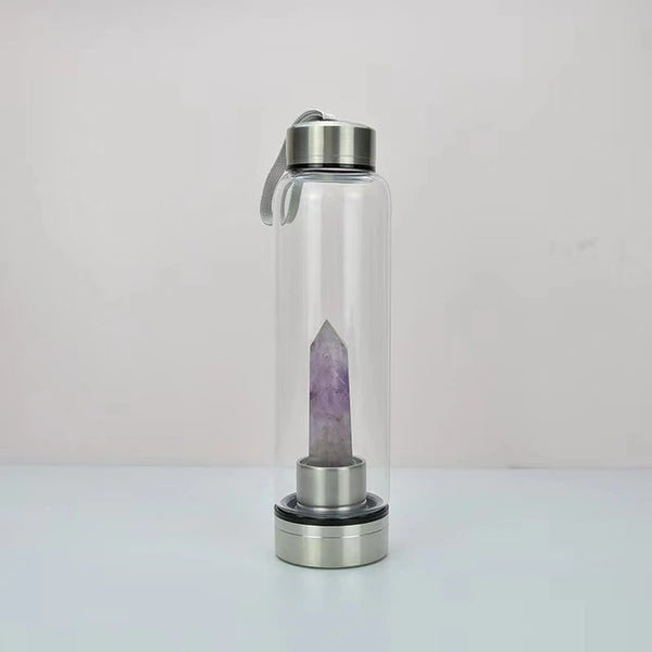 Crystal and Gemstone Drink Bottles
