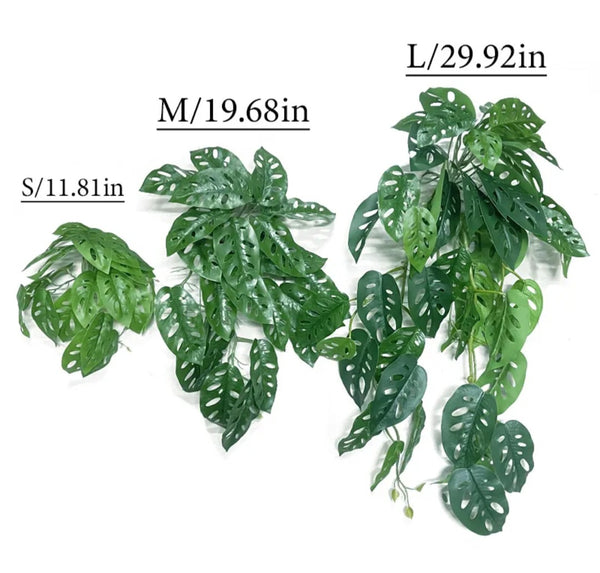 Swiss Cheese Artificial Plant