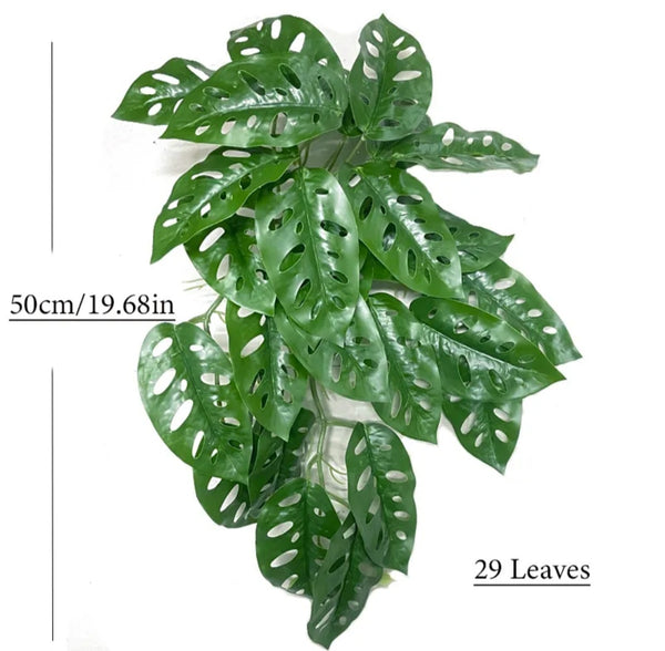 Swiss Cheese Artificial Plant