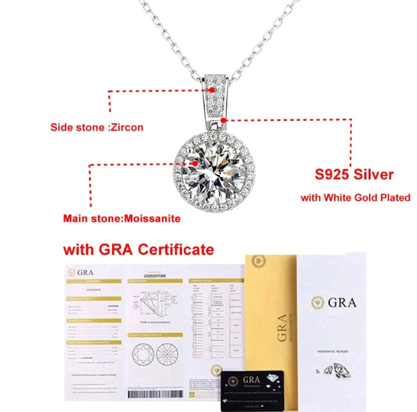 Moissanite Pendants