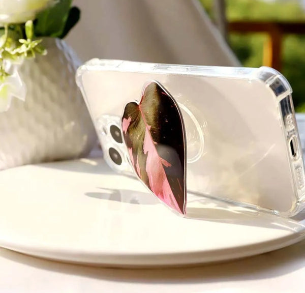 Acrylic Leaf Phone Stand