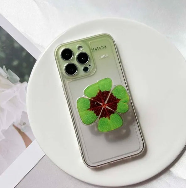 Acrylic Leaf Phone Stand