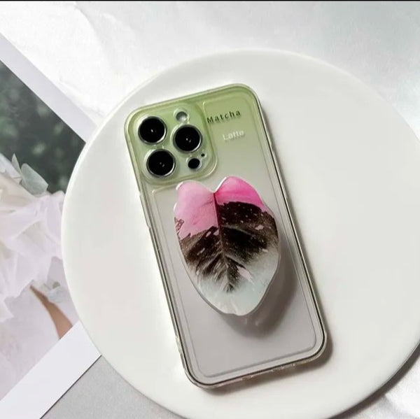 Acrylic Leaf Phone Stand