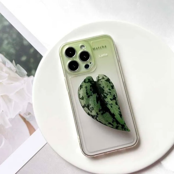 Acrylic Leaf Phone Stand