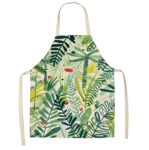 Plant Print Aprons