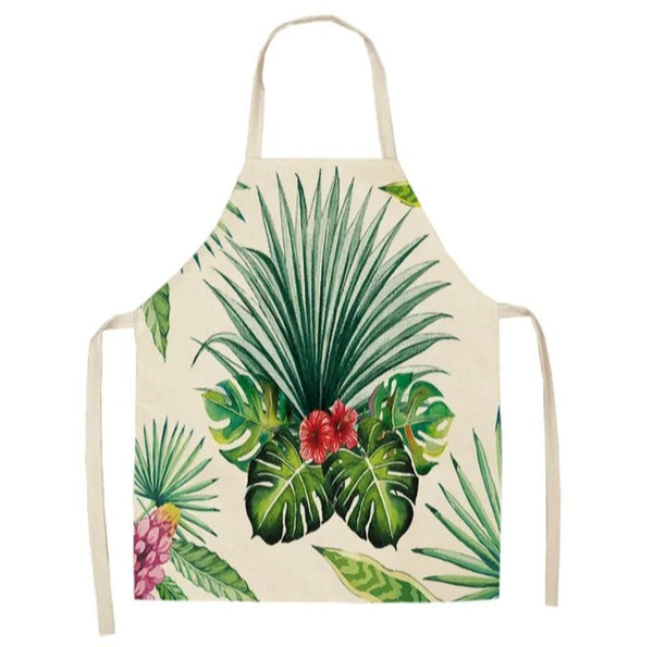 Plant Print Aprons