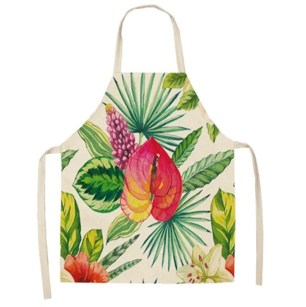 Plant Print Aprons