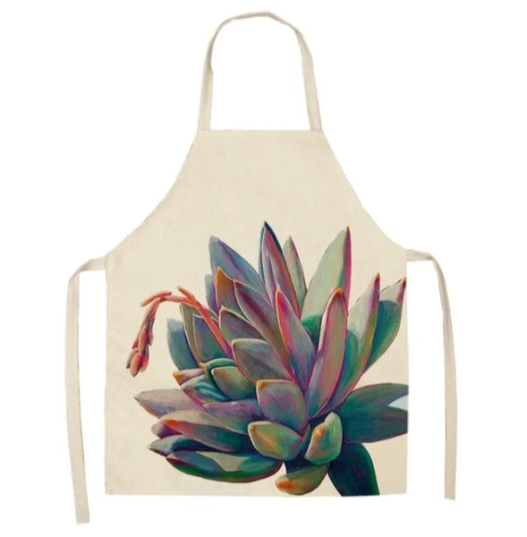 Plant Print Aprons