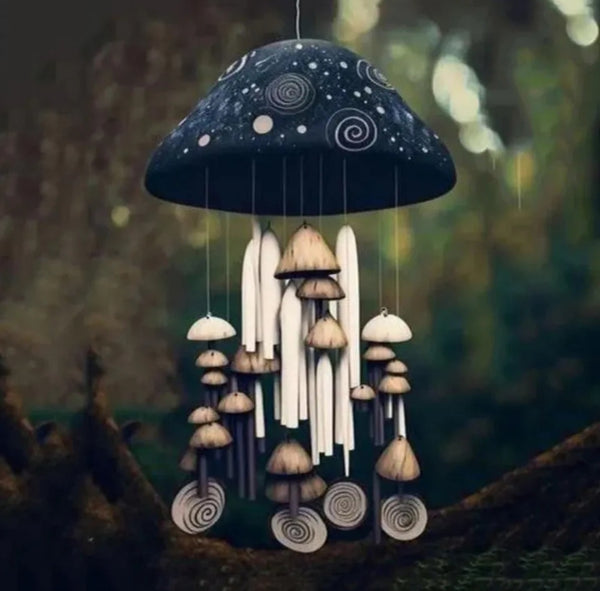 Mushroom Wind Chimes