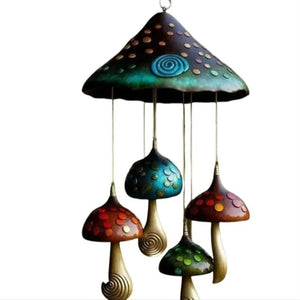 Mushroom Wind Chimes