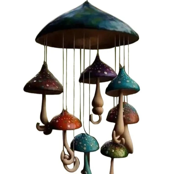 Mushroom Wind Chimes