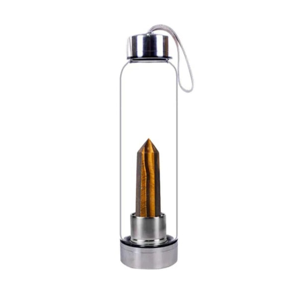 Crystal and Gemstone Drink Bottles