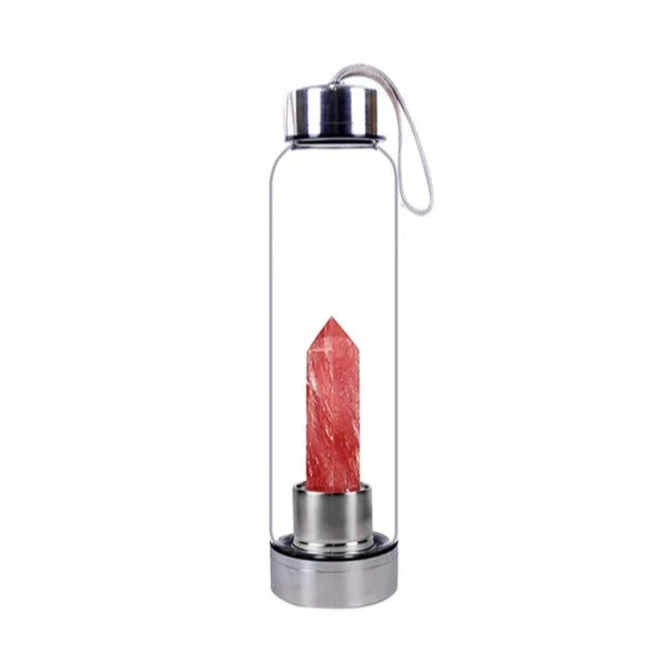 Crystal and Gemstone Drink Bottles