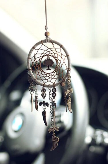 Metal 7cm Dream Catcher Pendant