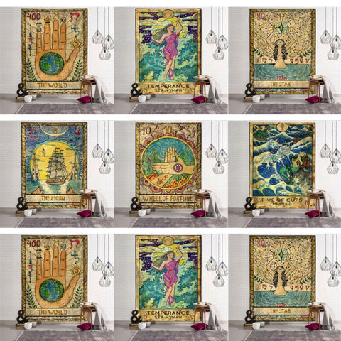 Unique Design Tarot Wall Hanging