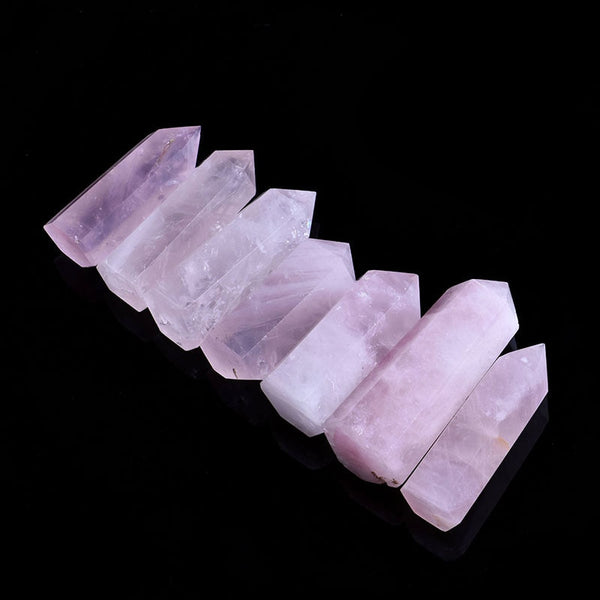 1PC Natural Rose Quartz Crystal