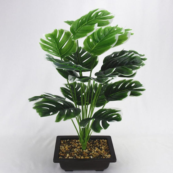 Artificial Plant - Green Palm Leaves