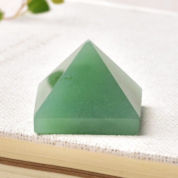 Natural Crystal Pyramid Healing Stones