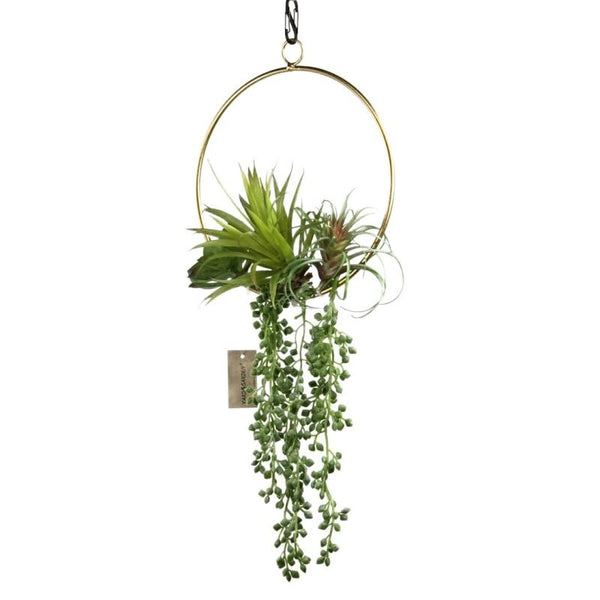 Wreath with Artificial Greenery