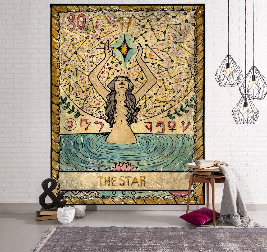 Unique Design Tarot Wall Hanging