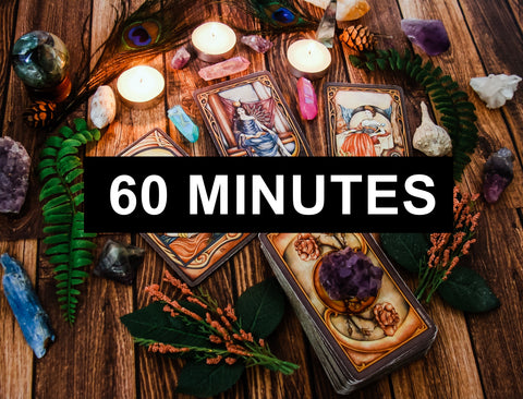 Intuitive Tarot Reading - 60 Minutes